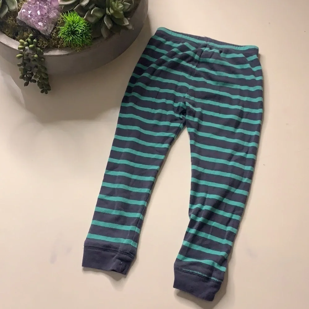 Just one you Carter’s Toddler 3T gray teal stripe Legging Pants